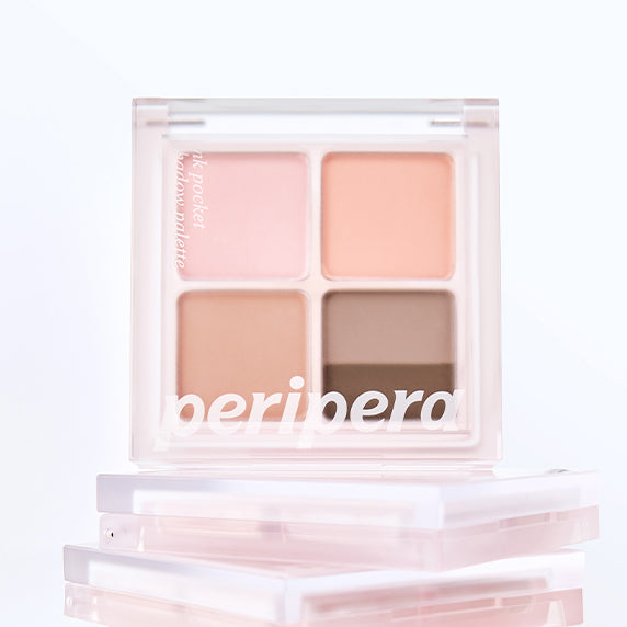 peripera 4色口袋眼影盤