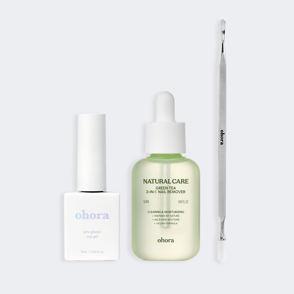 Ohora美甲工具3步曲