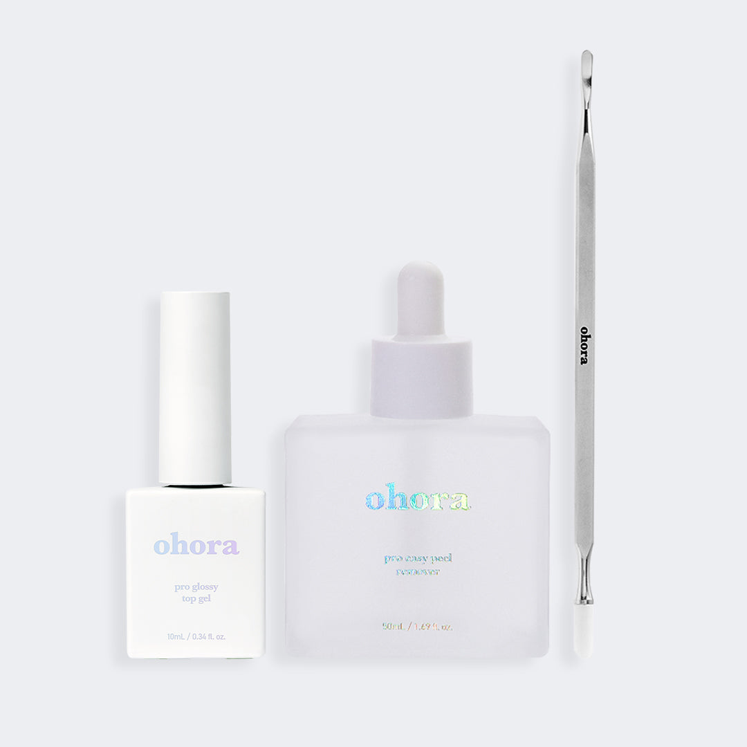 Ohora美甲工具3步曲