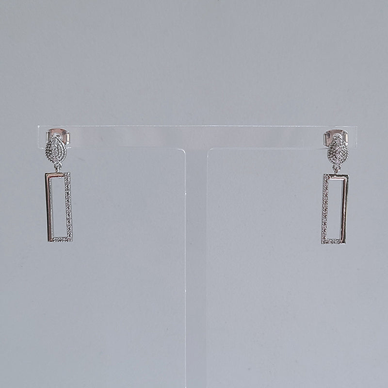 Square Drop Earrings E0037