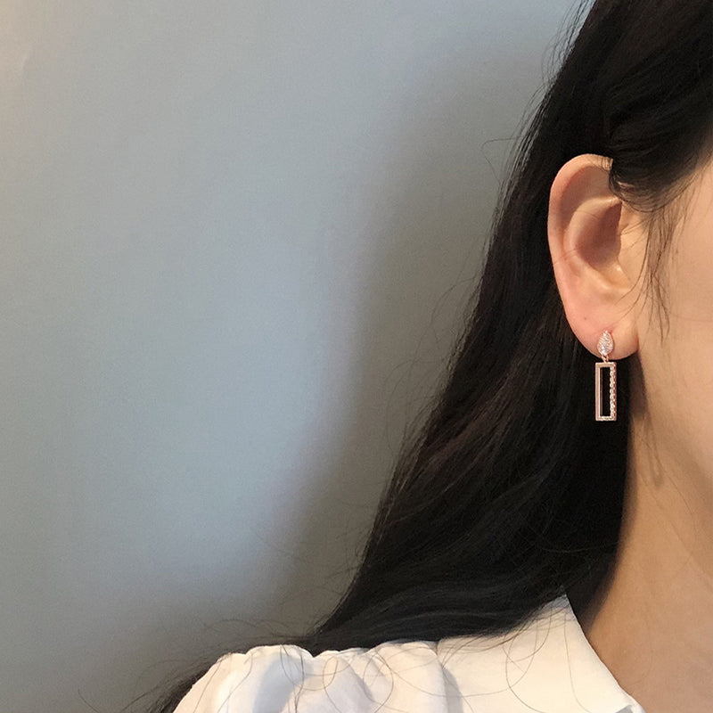 Square Drop Earrings E0037