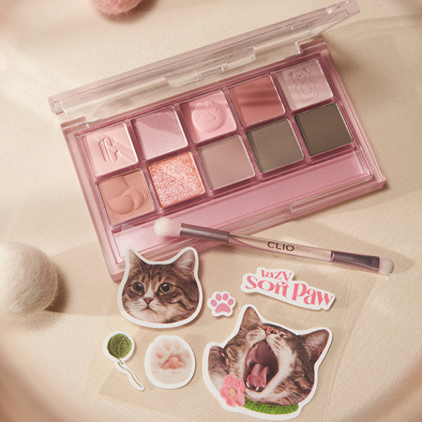 CLIO Pro Eye Palette (21AD) (KOSHORT IN SEOUL LIMITED) 020 Lazy Soft Paw