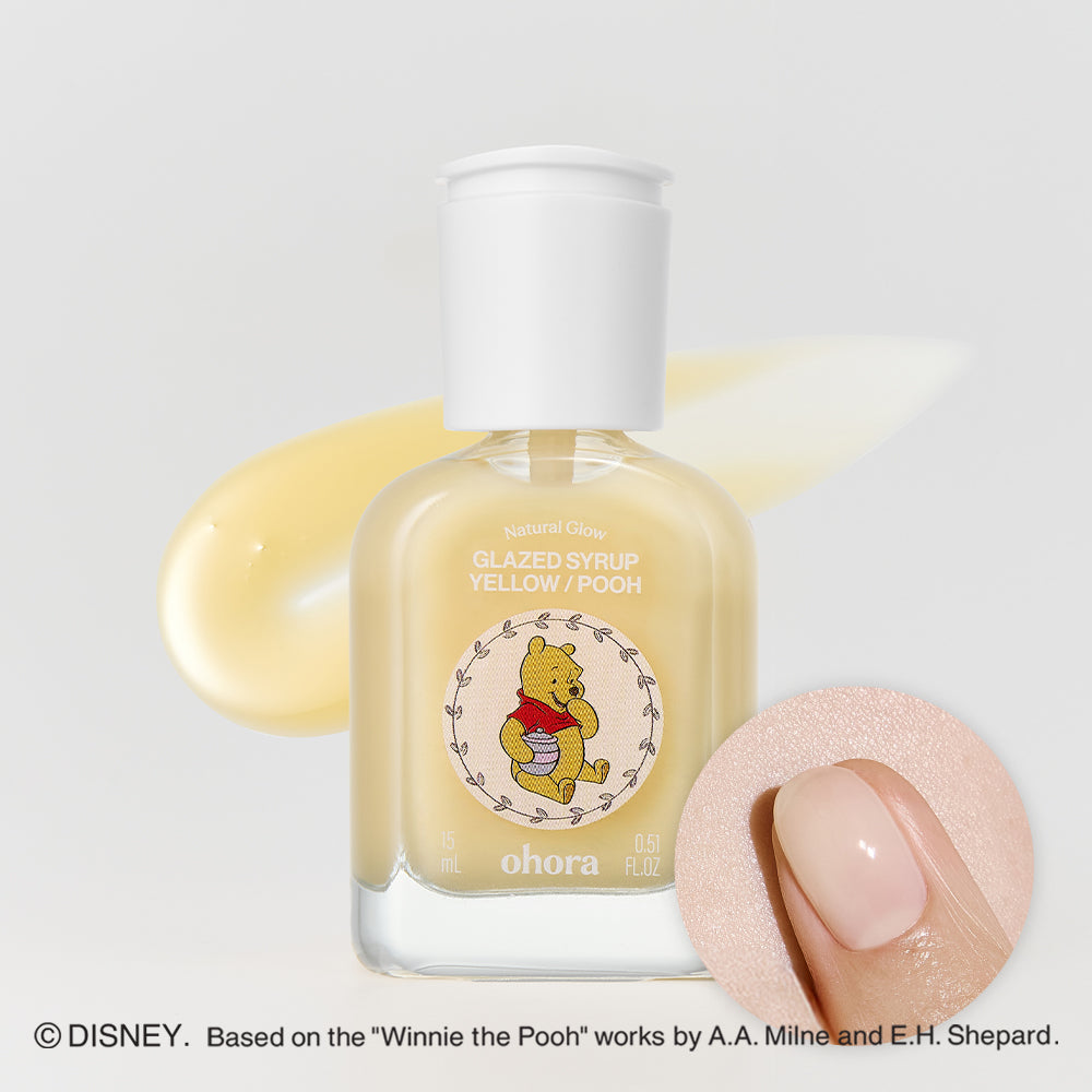 [Yellow / Pooh] ohora 自然亮澤護甲油 Glazed Syrup