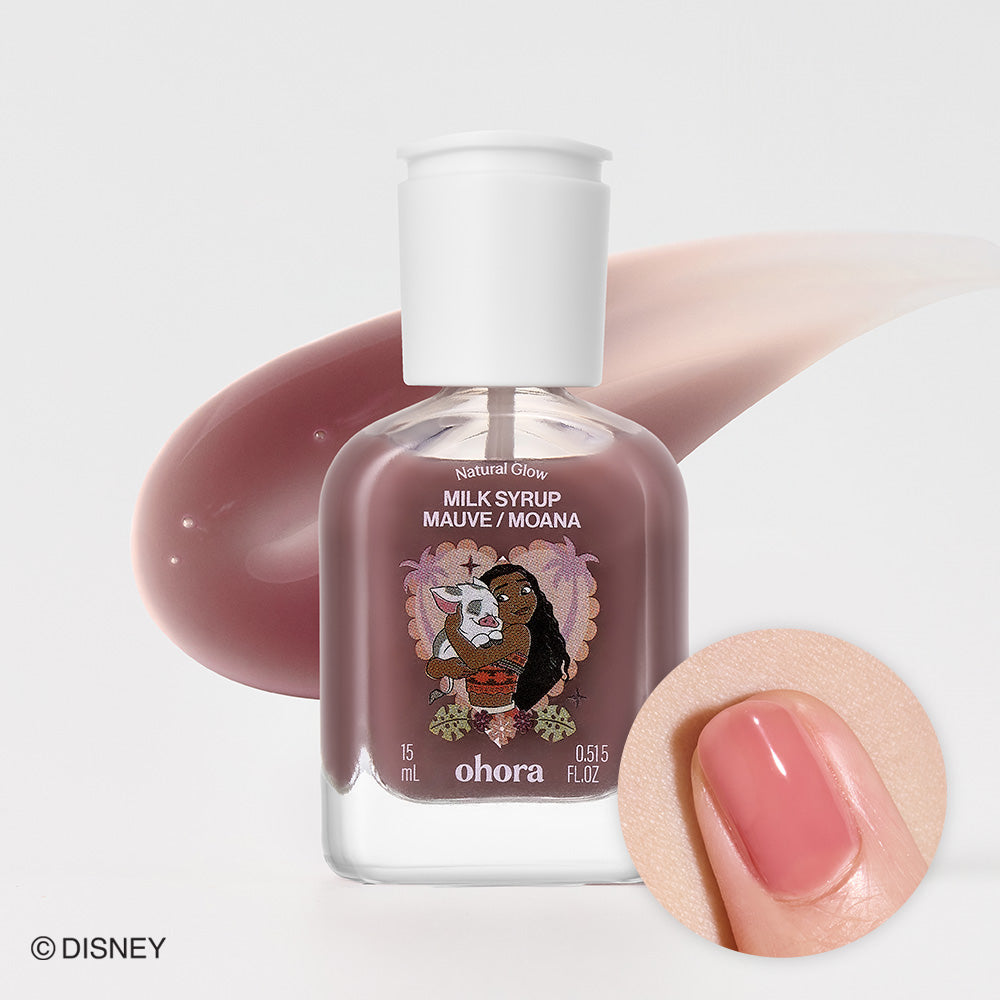 [Mauve / Moana] ohora 自然亮澤護甲油 Milk Syrup