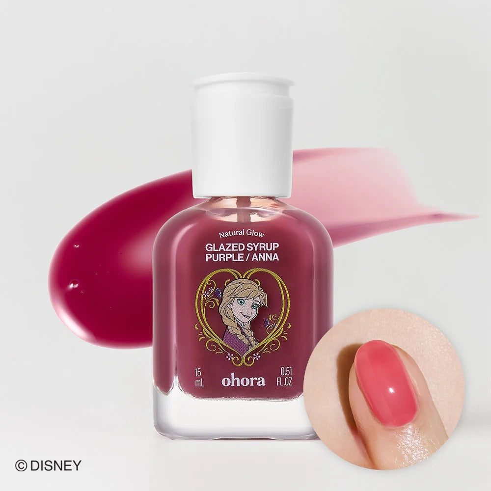[Anna / Purple] ohora 自然亮澤護甲油 Glazed Syrup