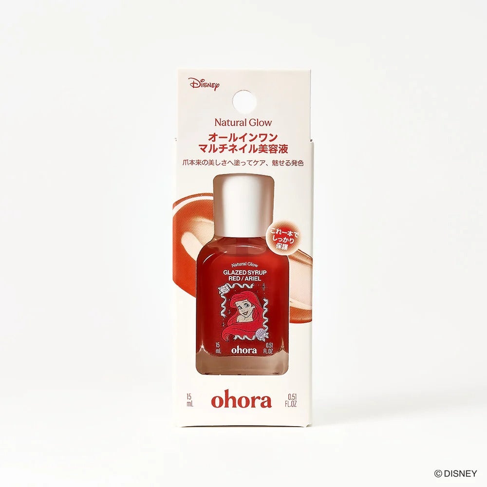 [Ariel / Red] ohora 自然亮澤護甲油 Glazed Syrup