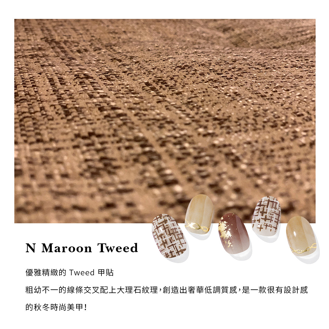 Ohora N Maroon Tweed ND-065-J
