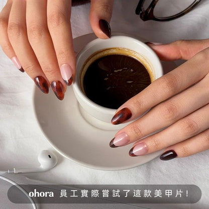 ohora Espresso Tortoise (Oval/Medium)