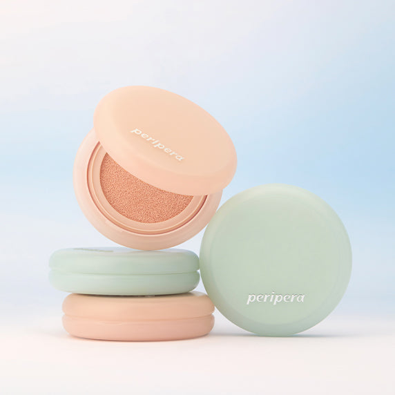 peripera 柔焦牛奶提亮氣墊粉底