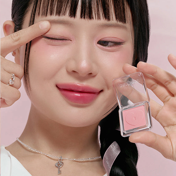 peripera 心型迷你單色眼影盤
