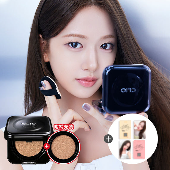 [最新] CLIO 極致持妝無瑕氣墊粉底(附補充裝)