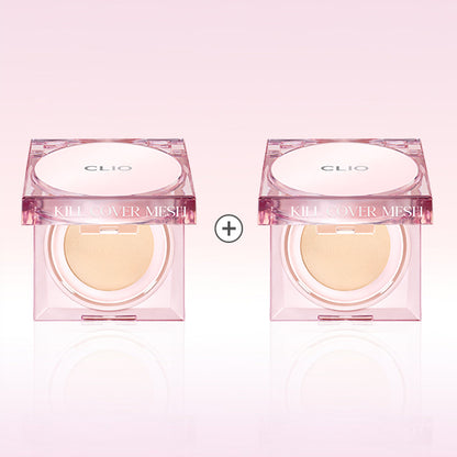 [2ea] CLIO 迷你水潤光彩透亮無瑕氣墊粉底2件裝