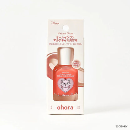 [Disney Marie / Coral] ohora 自然亮澤護甲油 Glazed Syrup