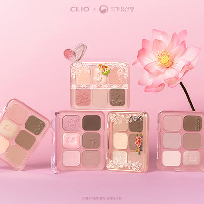 [NEW] CLIO 繆斯6色眼影盤 (皇室系列)