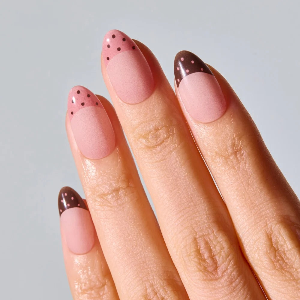 ohora Polka Brownie (Oval/Medium)