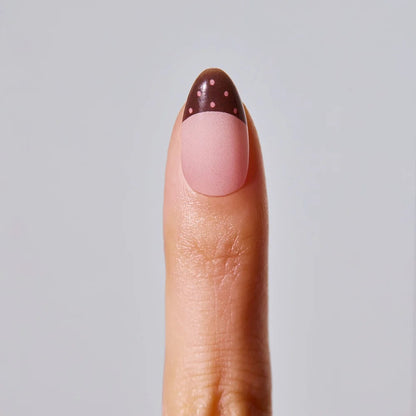 ohora Polka Brownie (Oval/Medium)