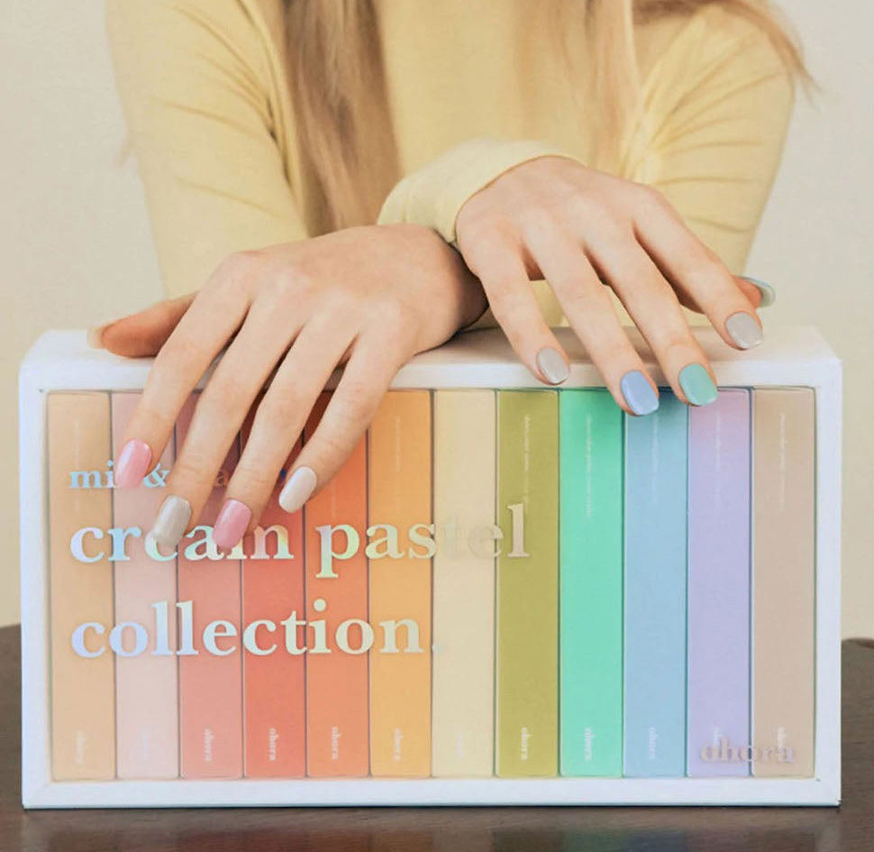 Ohora Dreamy Macarons Nail Sticker Set (12 colors) 
