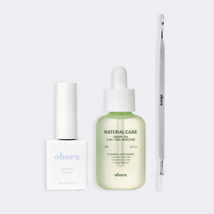 Ohora美甲工具3步曲