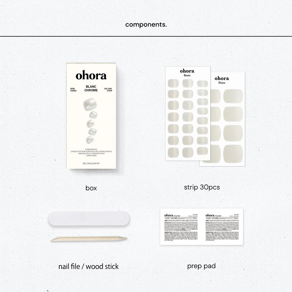 ohora P Blanc Chrome PM-003-J