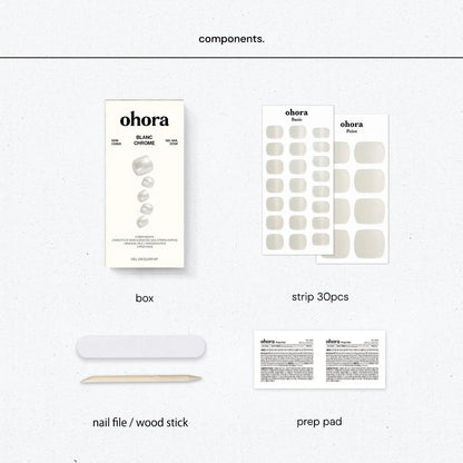ohora P Blanc Chrome PM-003-J