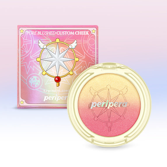 [Pre-order]Peripera Pure Blushed Custom Cheek (Cardcaptory Cherry Collection)