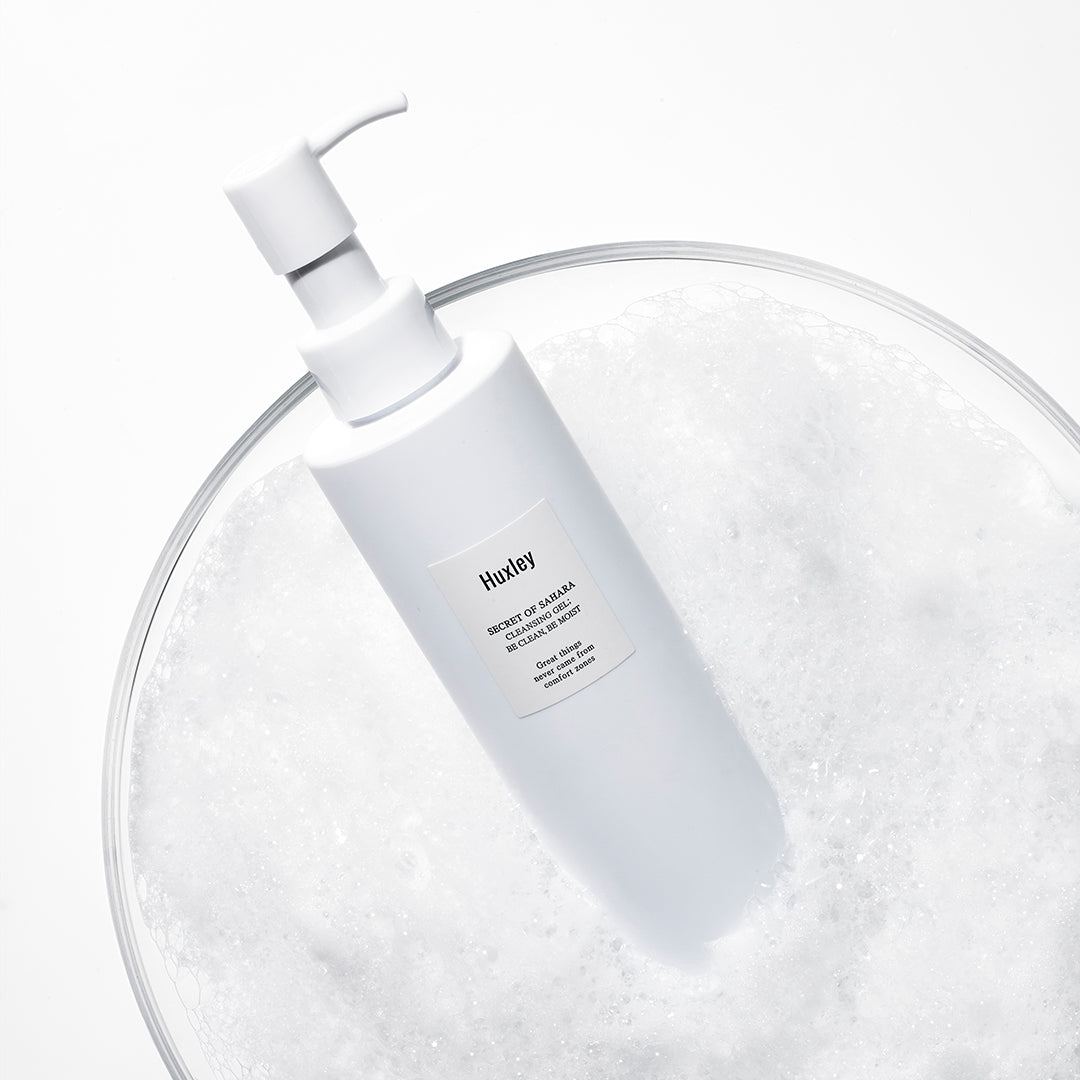 Huxley Cleansing Gel ; Be Clean, Be Moist