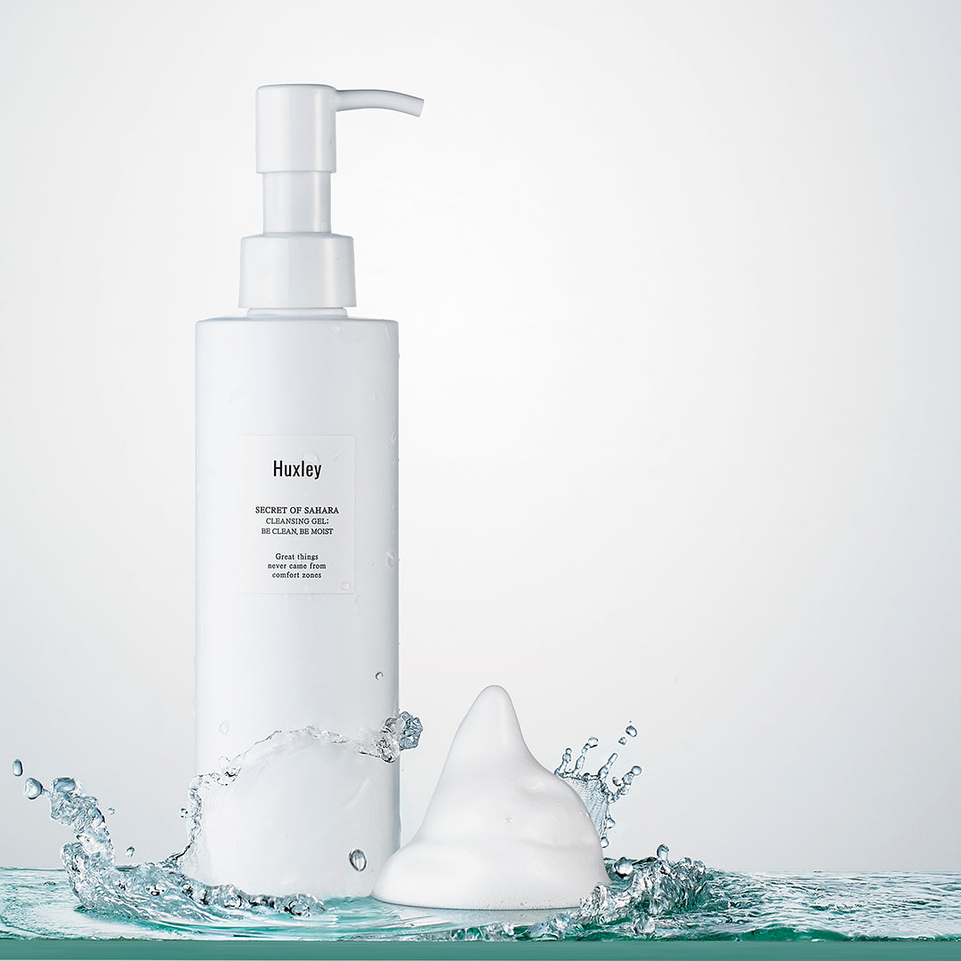 Huxley Cleansing Gel ; Be Clean, Be Moist