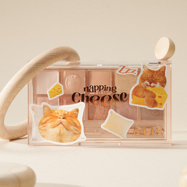 CLIO Pro Eye Palette (21AD) (KOSHORT IN SEOUL LIMITED) 019 Napping Cheese
